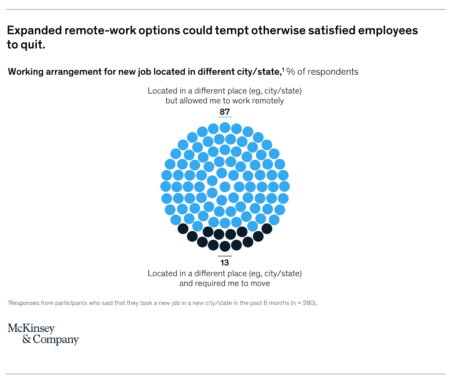 McKinsey Data on Why Flexibility with Remote Work Is Important To Employees